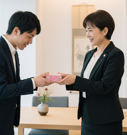 贈り物のイメージ画像